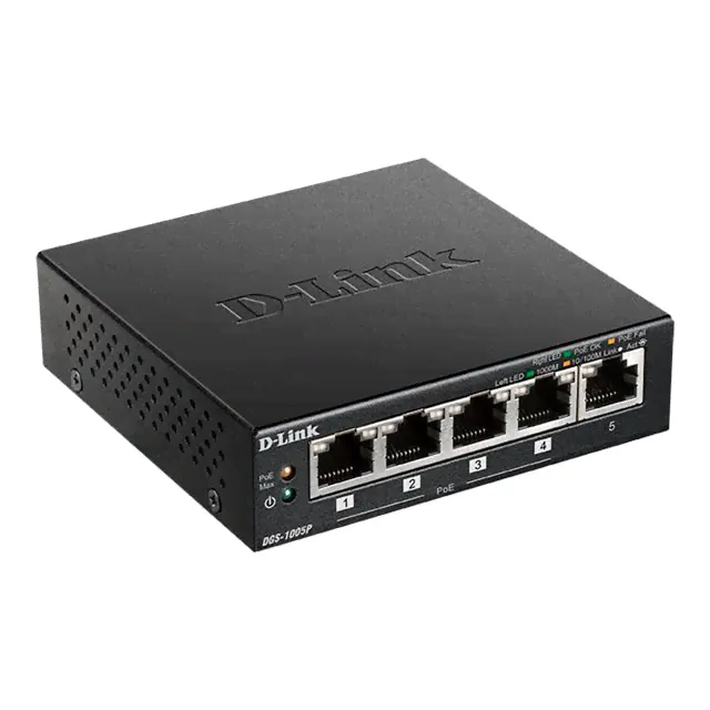 DES-1005P/B1A коммутатор D-link