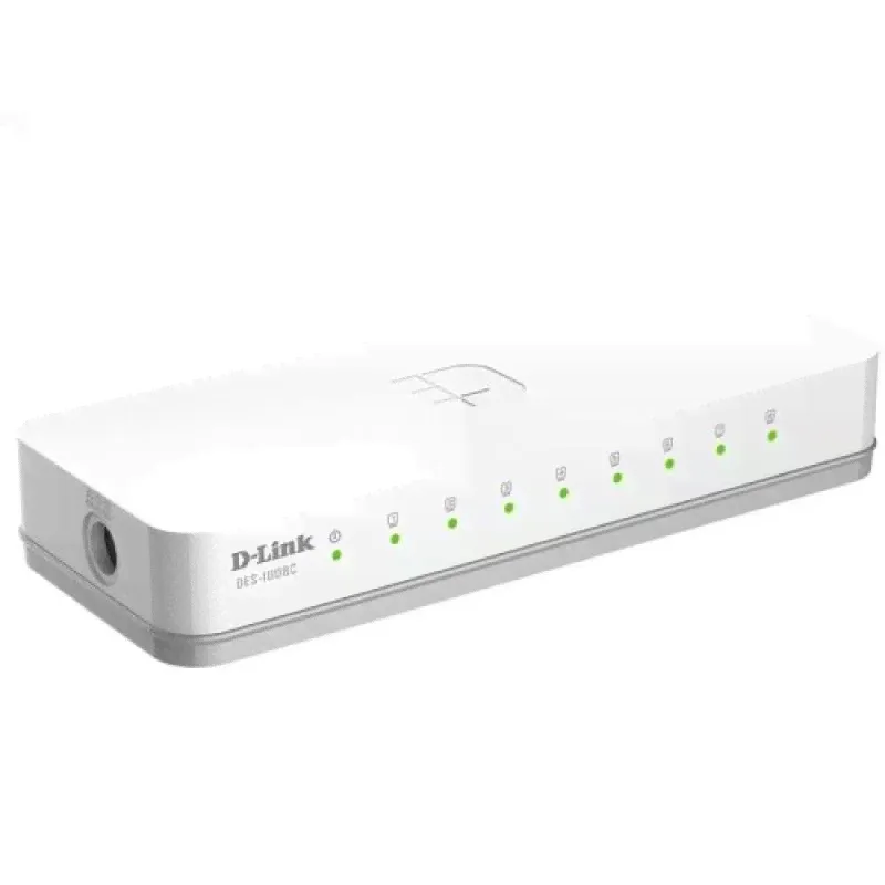 Коммутатор неуправляемый D-link DES-1008C/A1A