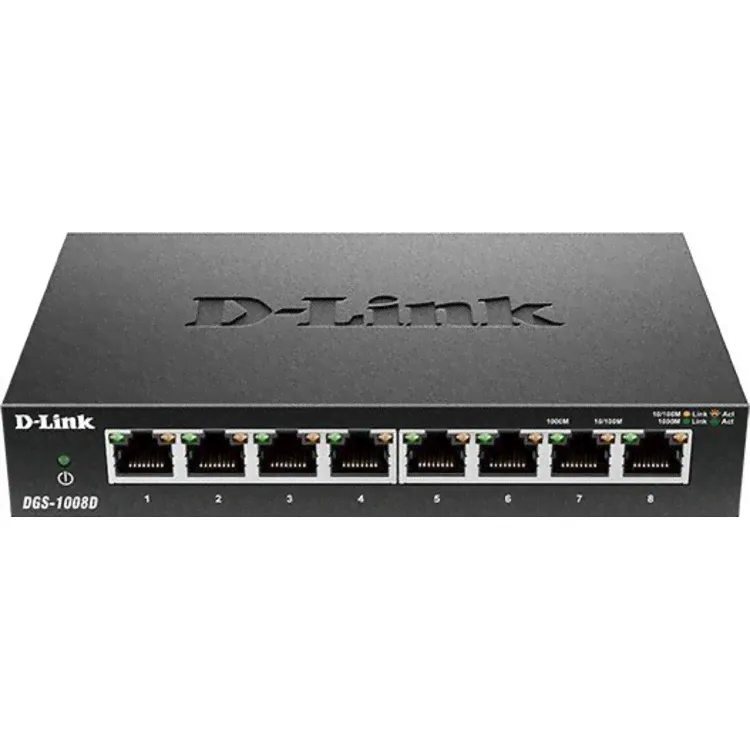 DGS-1008D/J3A коммутатор D-Link