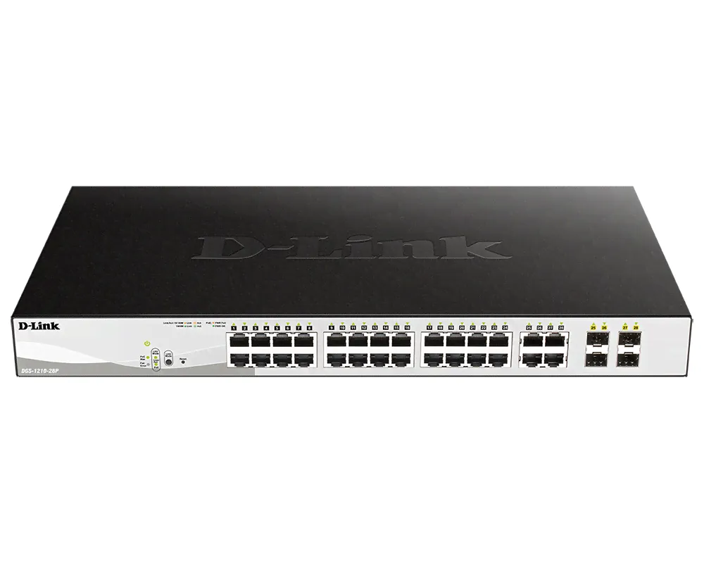 Коммутатор D-Link DGS-1210-28MP/FL1A DGS-1210-28MP/FL1A