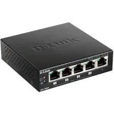 Коммутатор DES-1005P/B1A D-Link неуправляемый 5x100Mb 4PoE 60W
