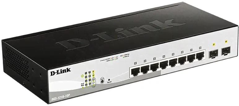 Коммутатор D-Link DGS-1210-10P/F3A DGS-1210-10P/F3A-0
