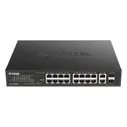 Коммутатор D-Link DES-1018MPV2 16-PoE Неуправляемый 18-ports, DES-1018MPV2/A1A