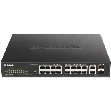 Коммутатор D-Link DES-1018MPV2 неуправляемый