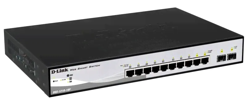 Коммутатор (switch) D-Link DGS-1210-10P-0