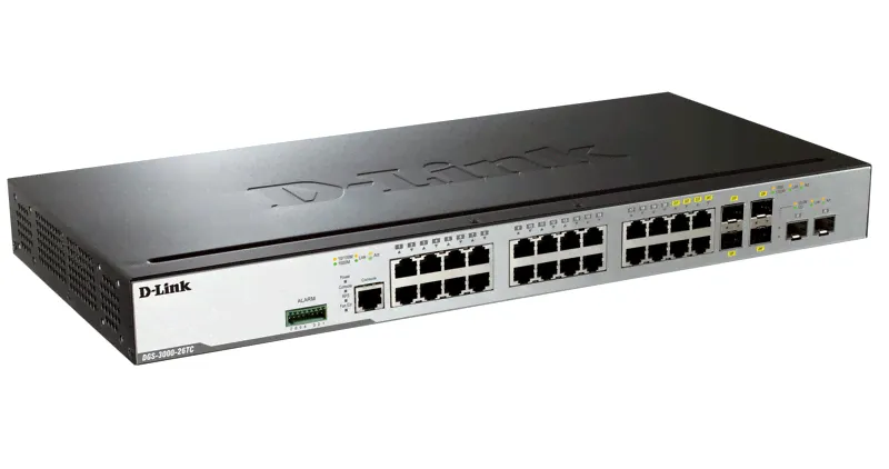 Коммутатор D-link DGS-3000-26TC 24 порта БУ (восстановлен)