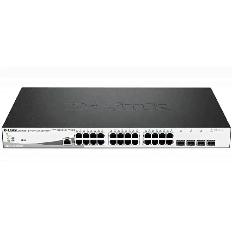 Коммутатор PoE D-link DGS-1210-28P/ME/A1A